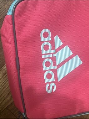 adidas Coral Pink Logo Carry Case